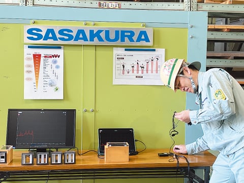 道の駅おふく 大理石加工体験